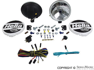 Porsche Hella Driving Light Kit UN-620-7110