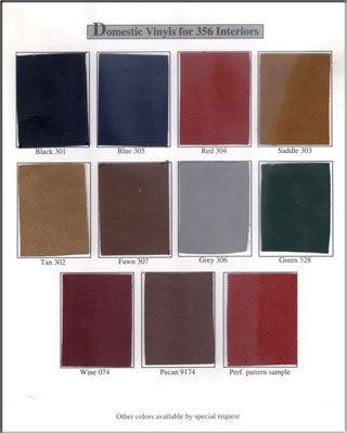 Porsche Hinge Bolt Covers - 356 Conv.D/Roadster SMC-000-412