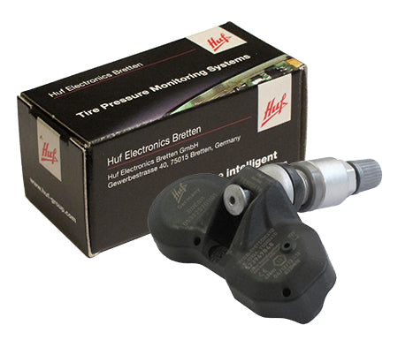 Porsche Huf TPMS Sensor RDE011 with Valve Stem - 433 MHz 958-361-661-00