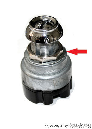 Porsche Ignition Switch Lock Nut - 356B/356C SMC-613-101-20