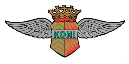 Porsche Koni Decal 644-701-014-00