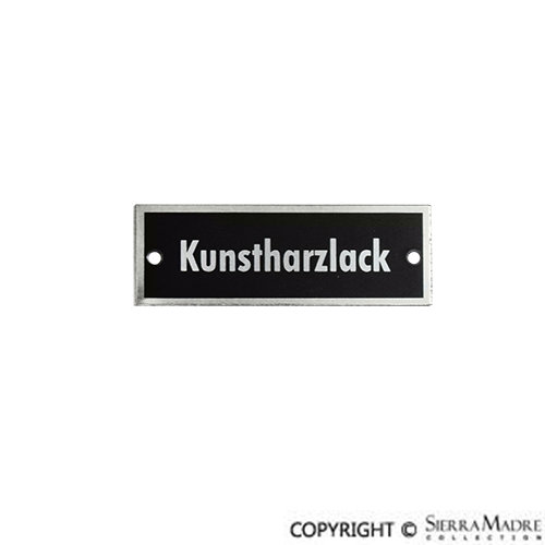 Porsche Kunstharzlack Paint Tag - 356AT1 56-57 PCG-701-103-00