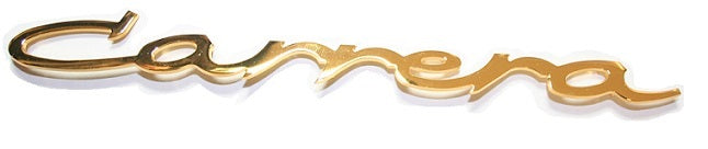 Porsche Large Gold Carrera Emblem 644-559-325-00