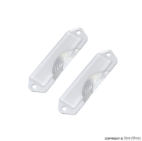 Porsche License Plate Light Lens Set - 356 - 356A 50-59 SMC-005-601-00