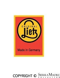 Porsche Lietz Luggage Rack Decal 644-701-801-00