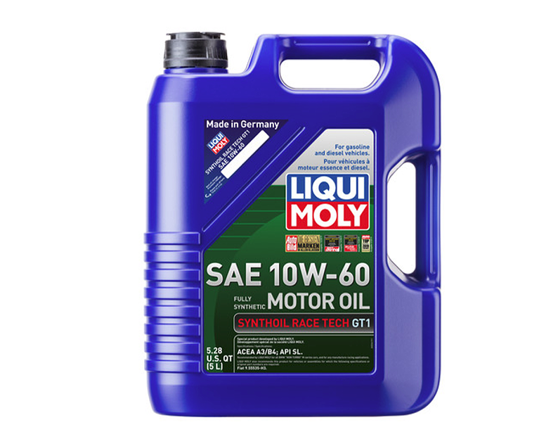 Porsche Liqui Moly Synthoil Race Tech GT1 SAE 10W-60 2024