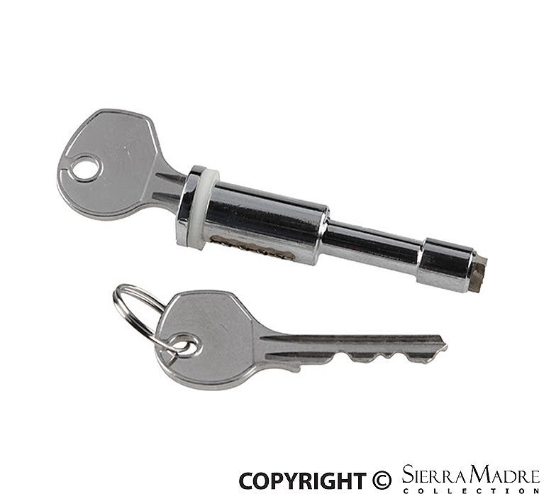 Porsche Lock Cylinder with Key - 911 65-67 901-531-651-20