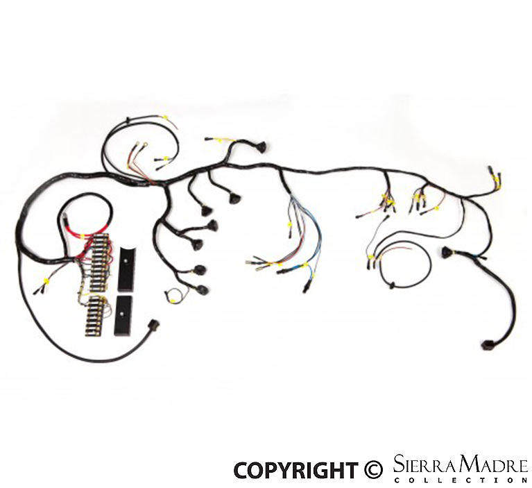 Porsche Luggage Compartment Wire Harness - 911 71-73 911-612-002-10