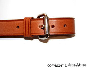 Porsche Luggage Rack Leather Strap Set Tan - All 356s 50-65 SMC-200-006