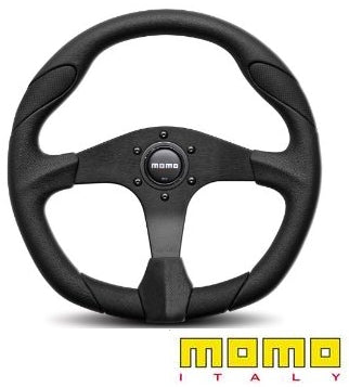Porsche MOMO Quark Steering Wheel 350mm QRK35BK0B