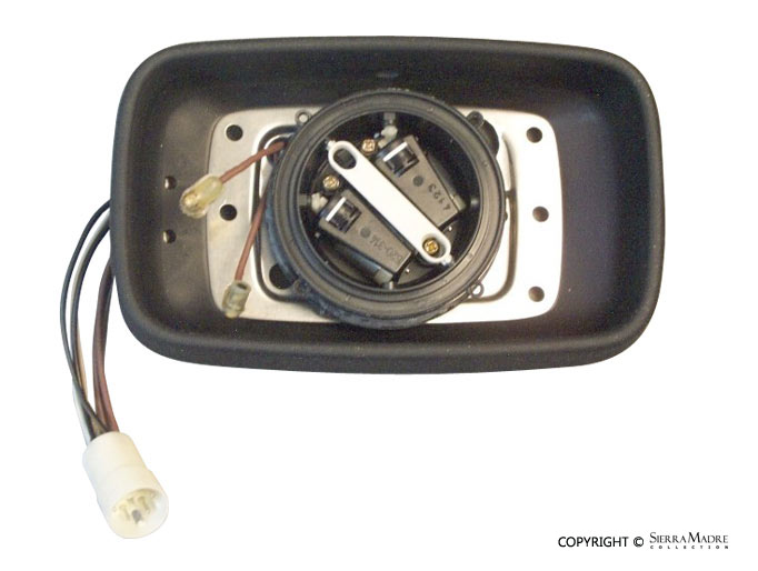 Porsche Mirror Base with Motor - Left/Right - 911/924/928/944 80-94 944-731-027-02