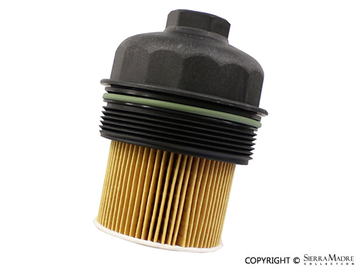 Porsche Oil Filter Cover Cap - 997/Cayenne/Panamera 08-15 948-107-022-00
