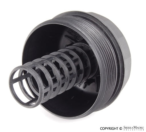 Porsche Oil Filter Cover Cap - Screw Cap - Cayenne 03-06 - 08-13 955-107-433-01