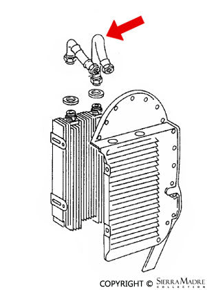Porsche Oil Line - 911/912 65-73 901-107-364-00