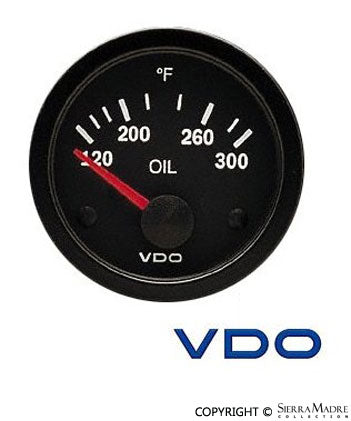 Porsche Oil Temperature Gauge - VDO V31022002D