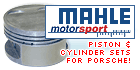 Porsche Piston & Cylinder Set - 1.6L Mahle - 356A - 356B - 356C 55-65 - 912 65-69 616-103-906-01