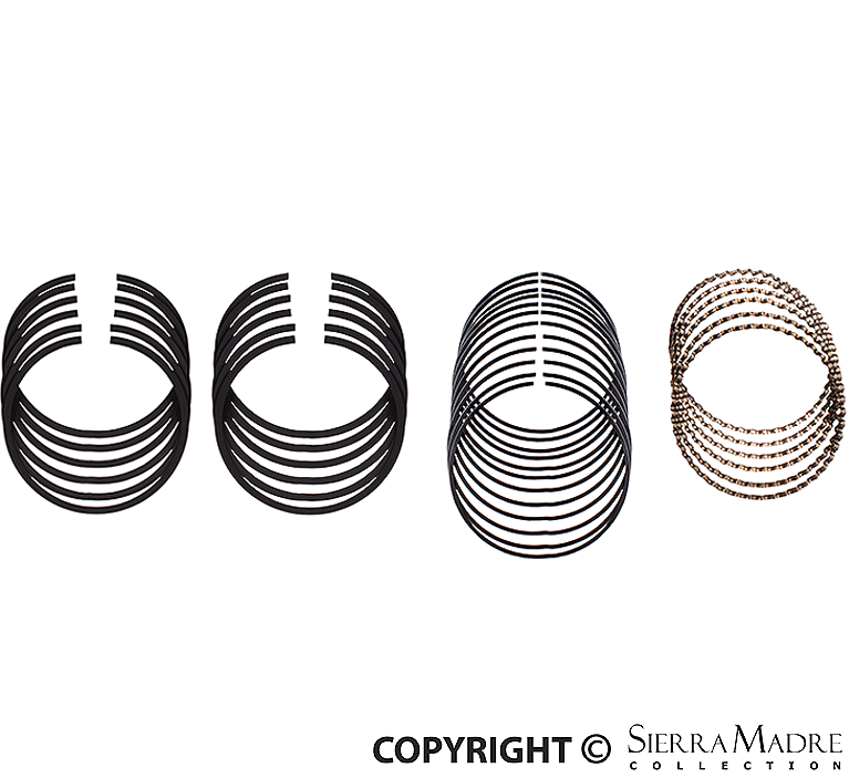 Porsche Piston Ring Set - 86mm - 2.2/2.4 - 911S 69-73 008-911-86R