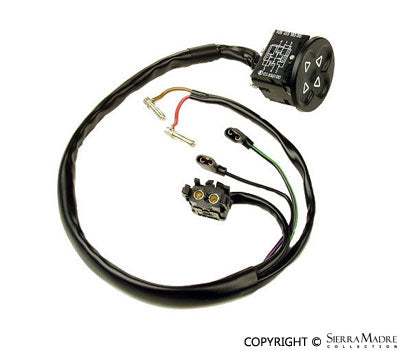 Porsche Power Seat Switch - Backrest Control 84-98 928-613-183-00