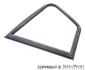 Porsche Quarter Glass Seal - Left - 924/944 77-91 944-557-321-00