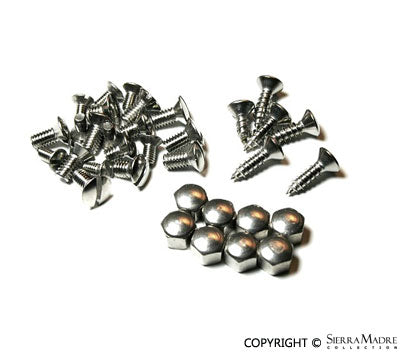 Porsche Quarter Window Screw Set - All 356s 644-543-002-00