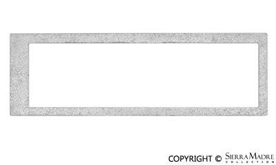 Porsche Radio Cut Out Plate Modern DIN - 911/912 69-73 901-552-079-06