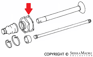 Porsche Rear Axle Gasket - All 356s .25mm 644-331-931-01