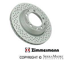 Porsche Rear Brake Disc - 911/C4 95-98 993-352-041-02