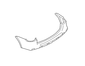 Porsche Rear Bumper Cover - Cayenne 07-10 955-505-411-10-G2X