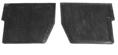 Porsche Rear Rubber Floor Mats - 356BT6/356C NLA-551-121-06