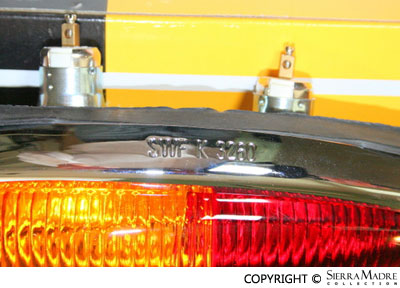 Porsche Rear Teardrop Taillight Assembly - Right - 356A/356B/356C 644-631-404-10