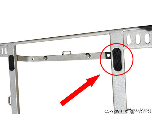 Porsche Reutter Rack Pad Set - All 356s 50-65 SMC-000-427