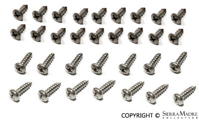 Porsche Rocker Deco Screw Kit - 911/912 65-73 SMC-559-003-00