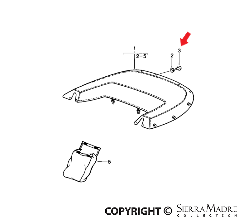 Porsche Snap Cap - 911 74-89 999-591-838-17