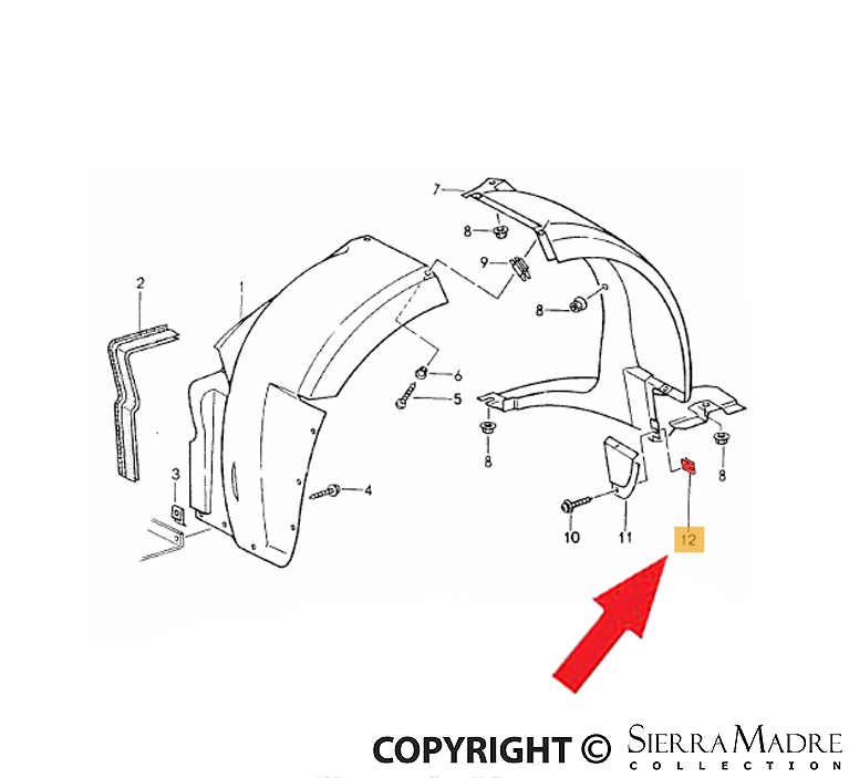 Porsche Speed Nut - 964 89-94