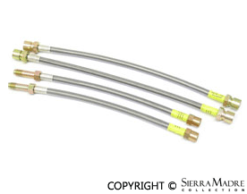 Porsche Stainless Steel Brake Hose Kit - C2/C4/Turbo 95-98 SMC-352-007-07
