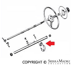 Porsche Steering Column Mounting Bushing - Speedster 54-58 644-47-213
