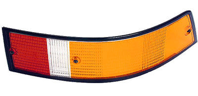 Porsche Taillight Lens - Right - Euro - Black Trim 69-89 911-631-950-00