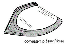 Porsche Targa Rear Soft Window - 911/912 67-69 SMC-565-087-40