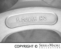 Porsche TecnoMagnesio Light Alloy Wheel - 356/356A/356B 50-63 644-68-101-70