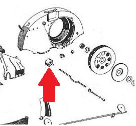Porsche Thermostat - All 356s 50-65 912 65-67 546-06-590