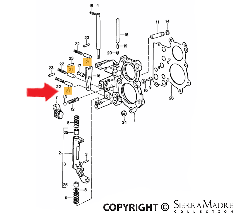 Porsche Transmission Bushing - 911/928 83-94 928-303-233-25