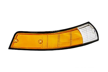 Porsche Turn Signal Lens - Right - Euro - Black Trim 69-73 911-631-944-00