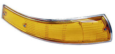 Porsche Turn Signal Lens, Right, US, Chrome Trim 69-73 901-631-904-04