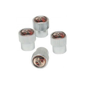 Porsche Valve Stem Caps - Color Emblem PNA-705-002-00