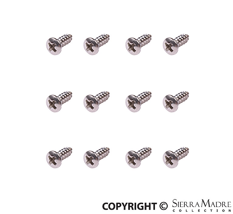 Porsche Vent Screws Kit Roadster & Convertible D NLA-552-002-45