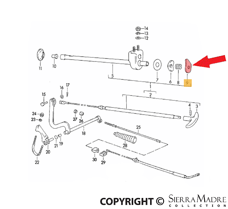 Porsche Washer - All 356 50-65 644-24-231