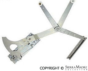 Porsche Window Regulator - Left - Targa/Cab 65-89 911-542-929-42