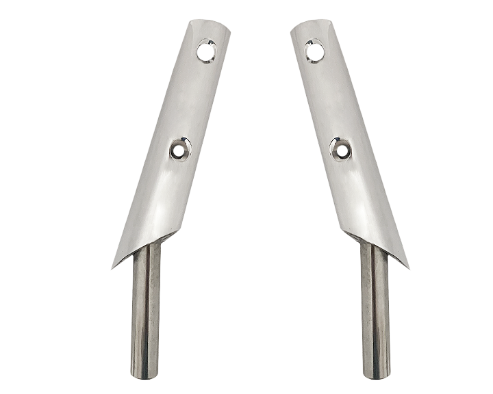 Porsche Windshield Chrome Post Set - Speedster 644-541-251-40