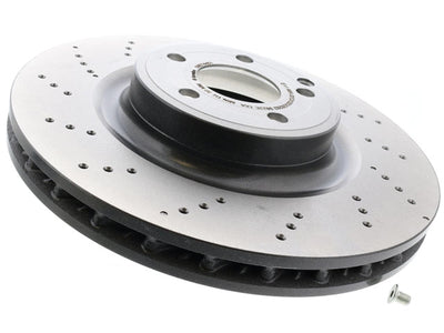 Mercedes-Benz Brake Disc - Vented and Cross Drilled 344 X 32 mm | 2012-2020