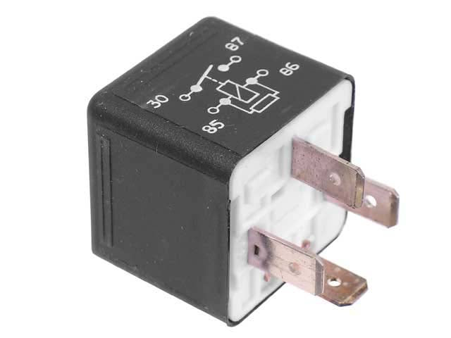 Mercedes-Benz Multi Purpose Relay 4-Prong Black 40 Amp | 2003-2025 0009828023